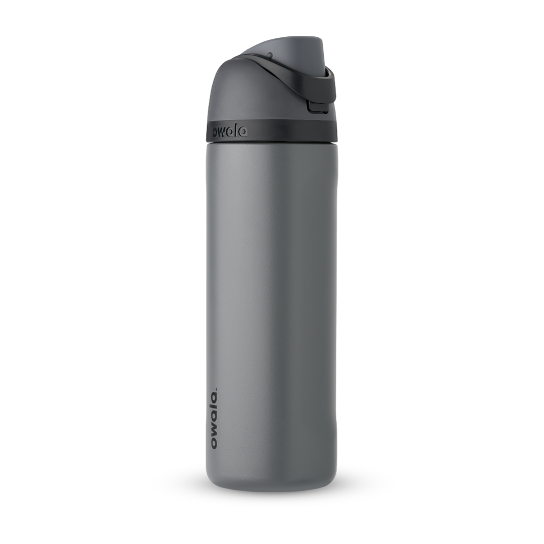 Owala FreeSip® Water Bottle (Stainless Steel) Black – Nitecore