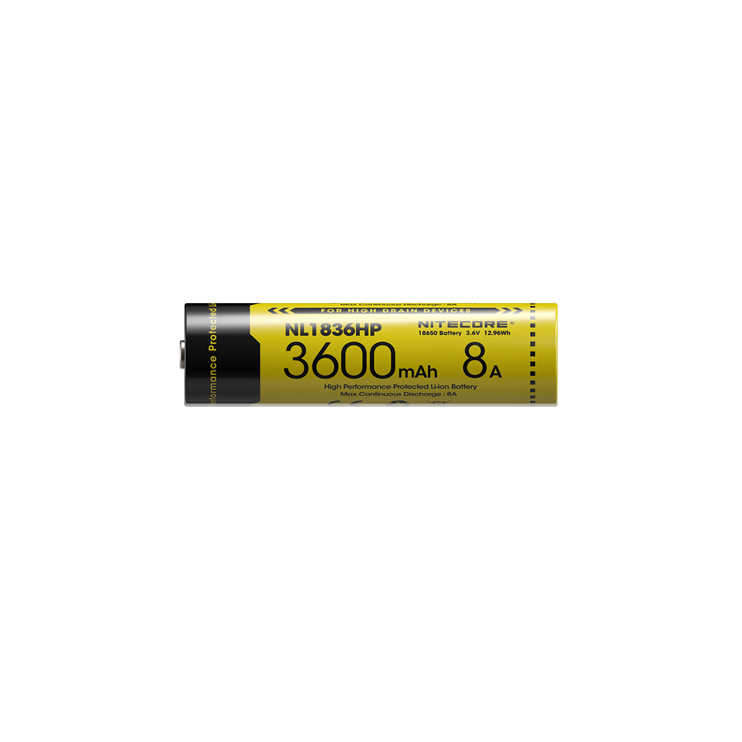 Nitecore 18650 NL1836HP 3600mAh Rechargeable Battery