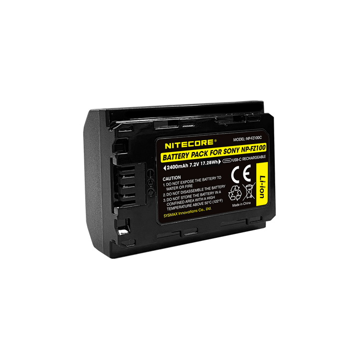 NP-FZ100C (2400mAh) Battery Pack for Sony