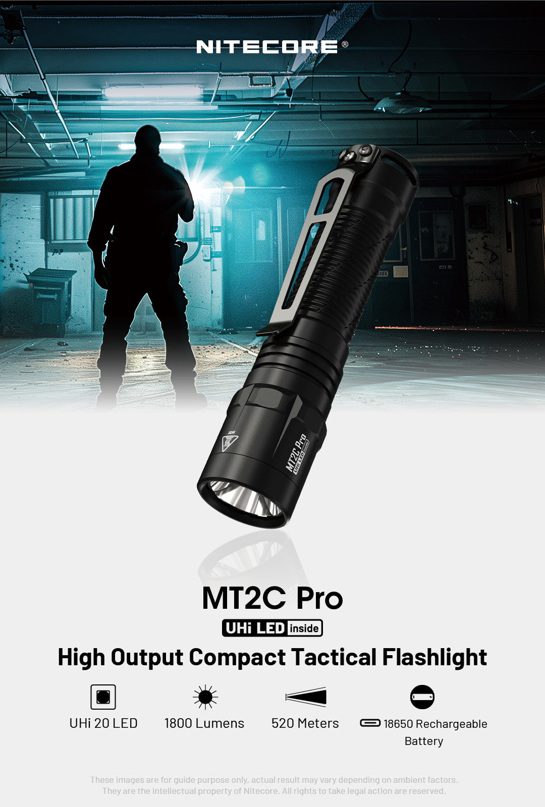 MT2C PRO - 1800 lumens
