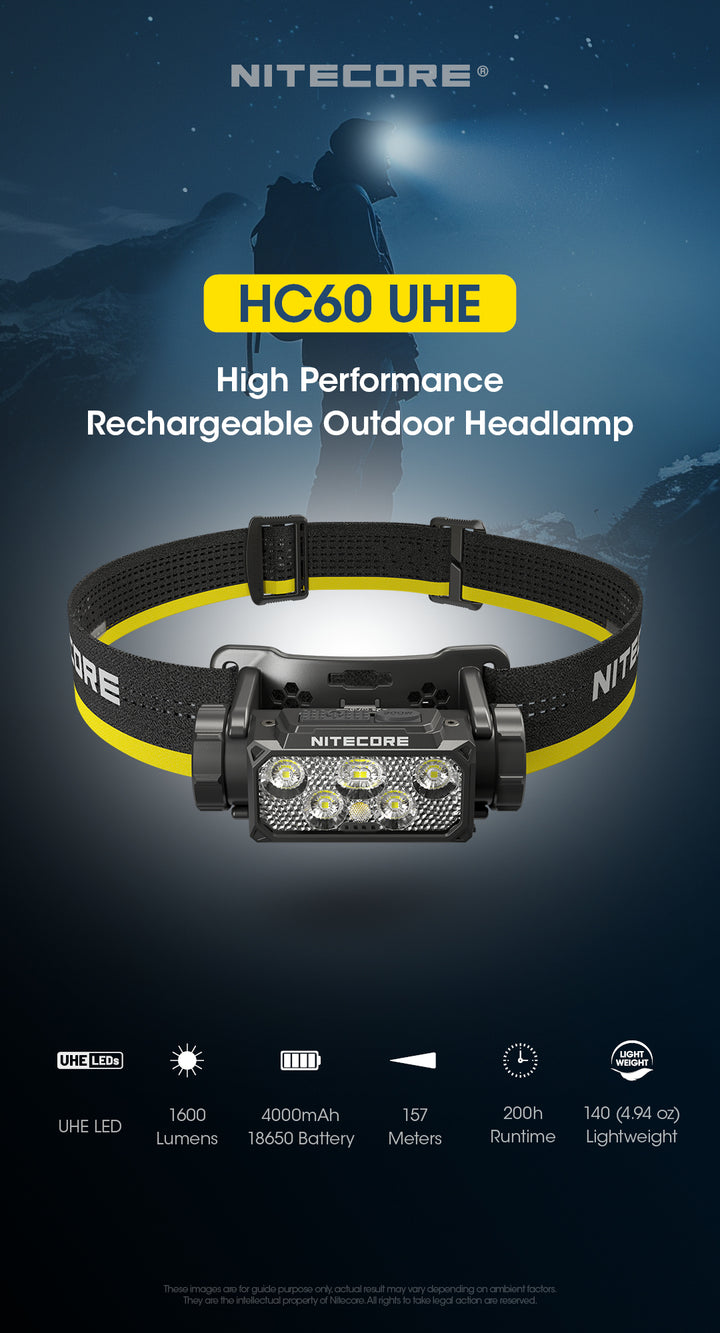 HC60 UHE - 1600 lumens