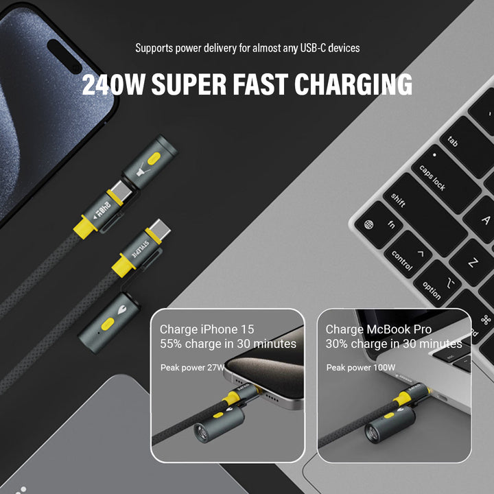 ELF 4-in-1 USB-C Cable (240W 1.5m)